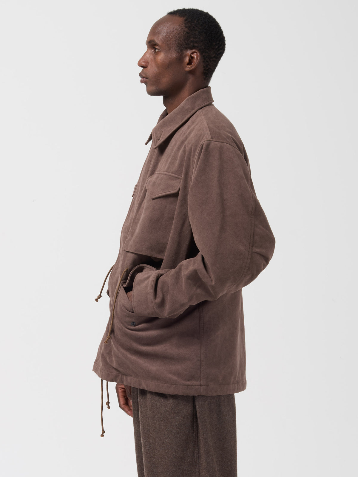 Veste Field, Marron