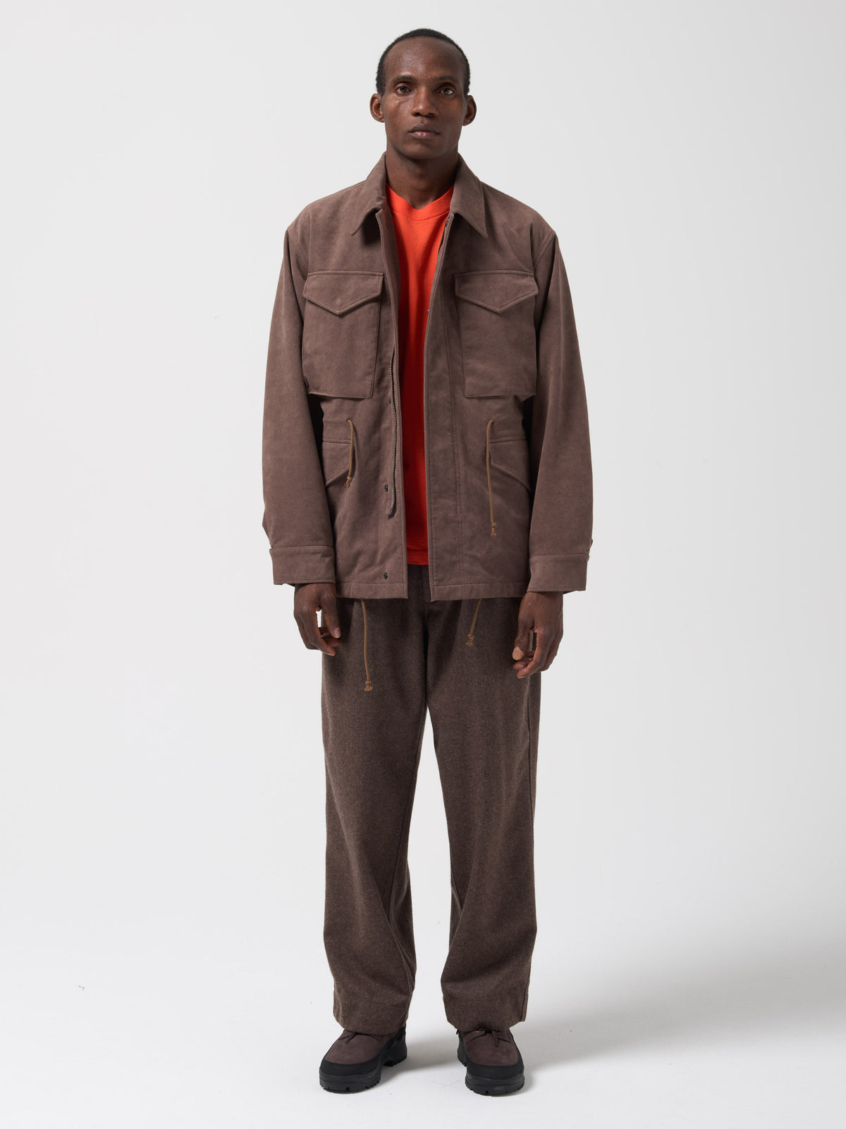 Pantalon Melton, Marron