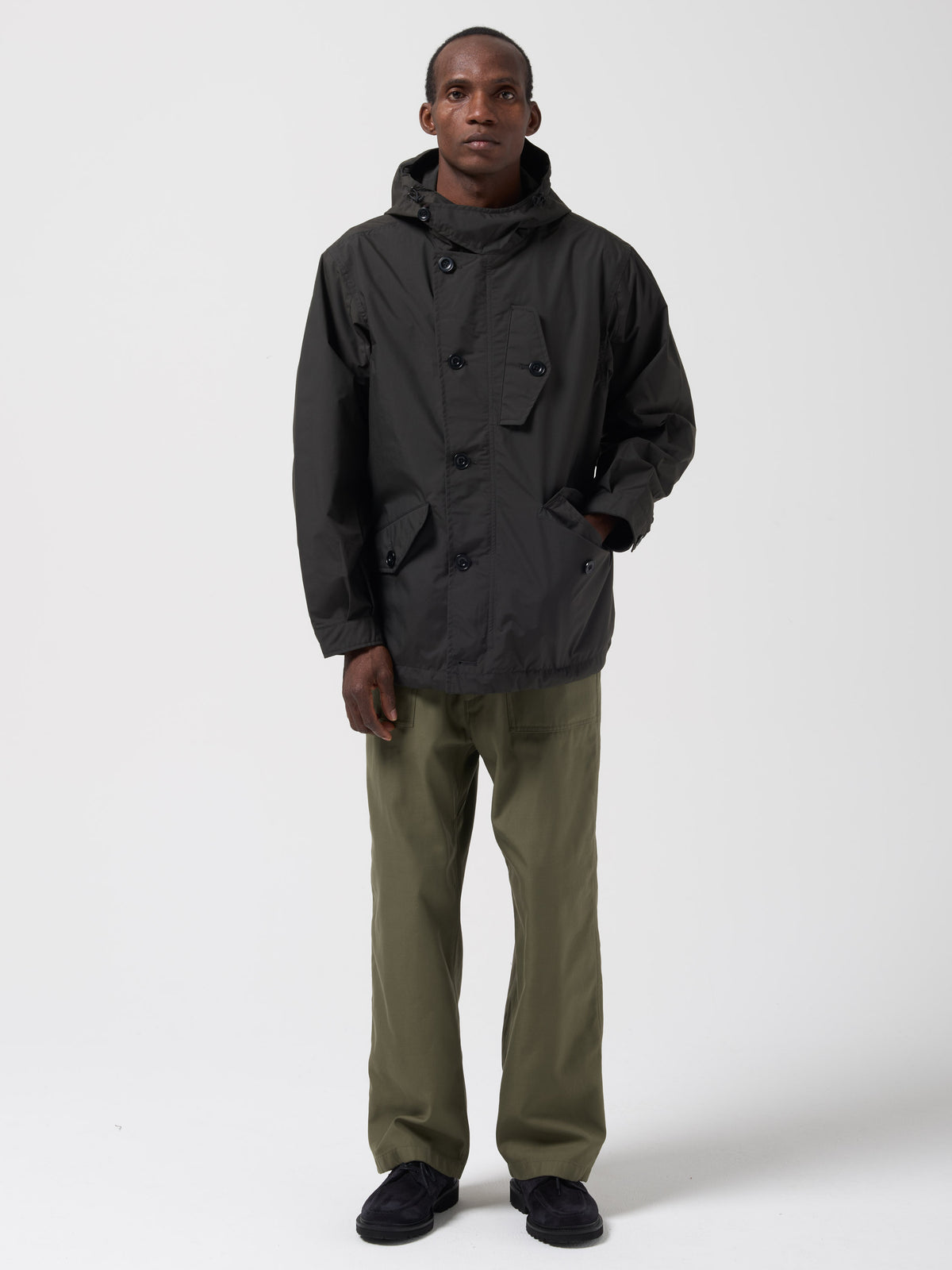 Pantalon Baker Ample, Olive