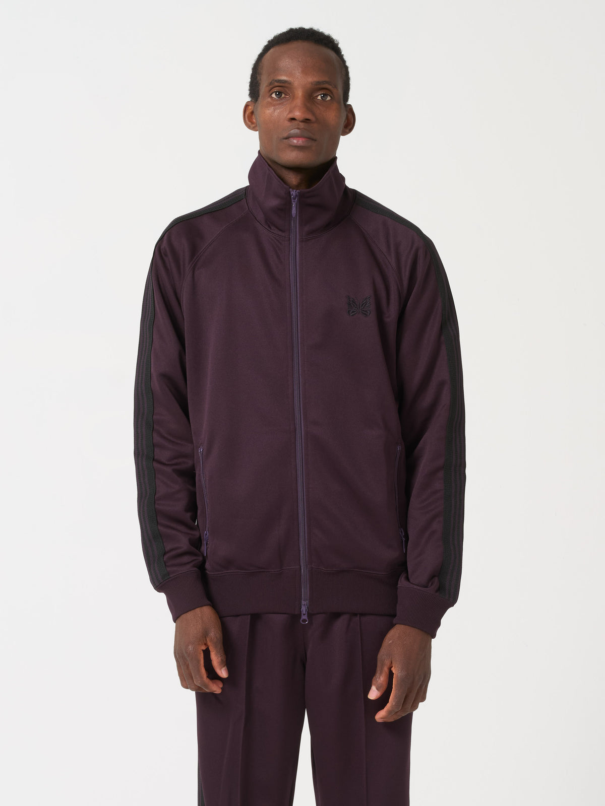 Veste Track, Violet Foncé