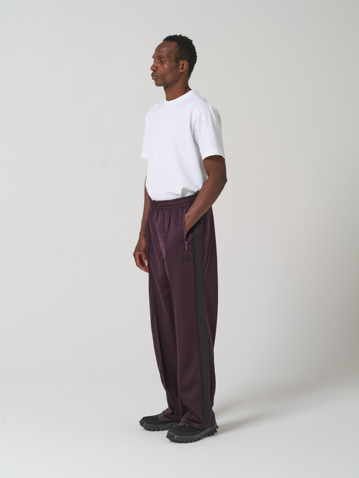 Pantalon Track, Violet Foncé