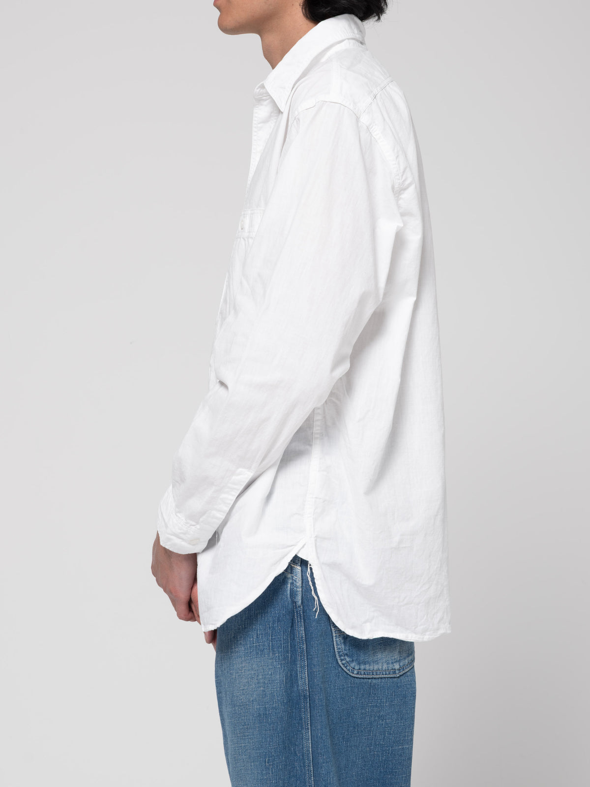 Chemise Work Chambray Relax, White