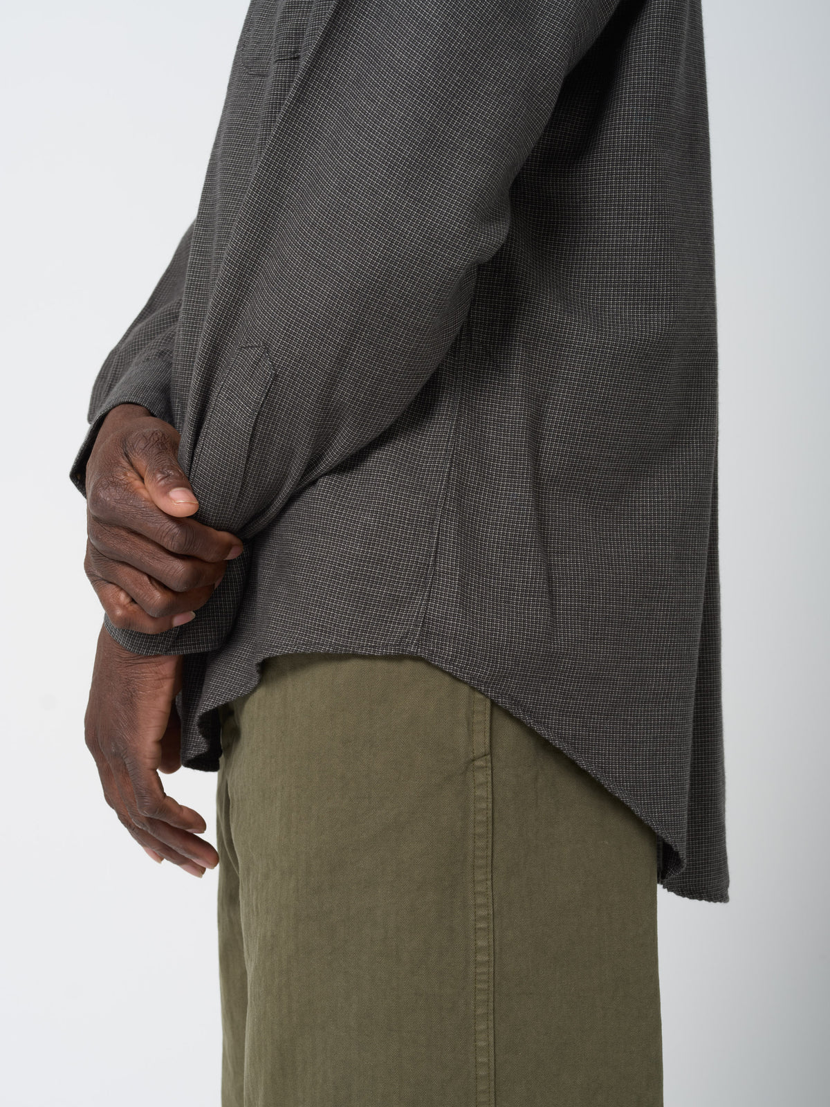 Chemise Standard Button Down, Charbon