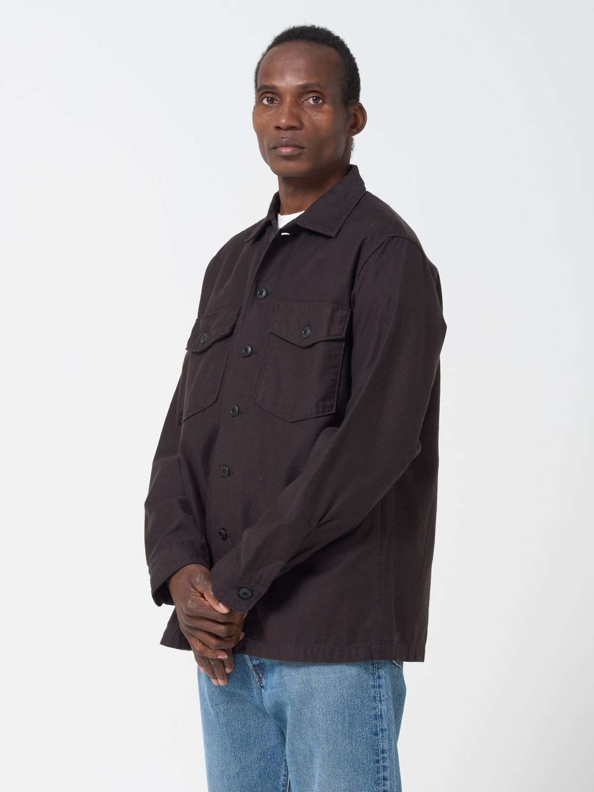 Chemise Fatigue U.S Army, Noir