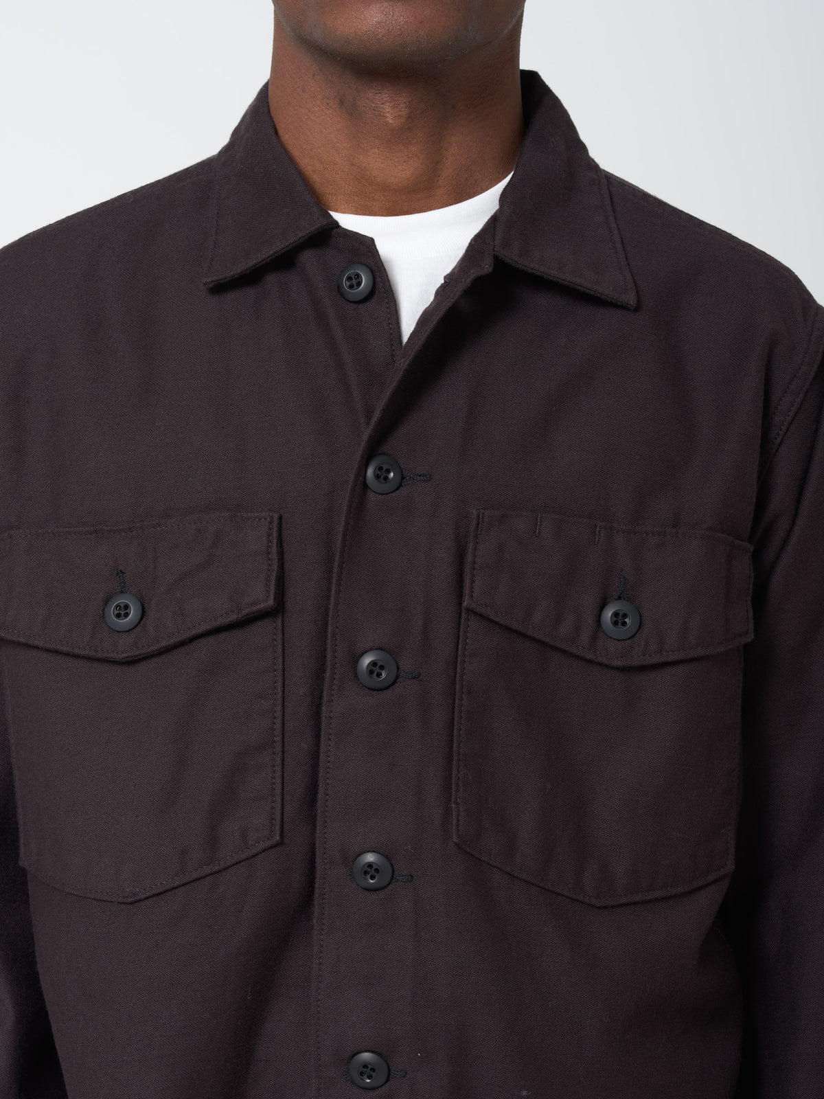 Chemise Fatigue U.S Army, Noir
