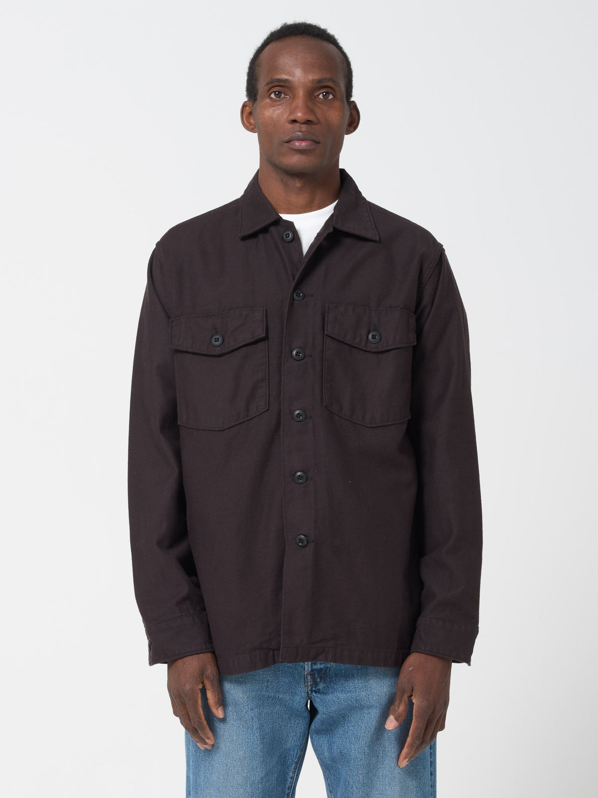 Chemise Fatigue U.S Army, Noir