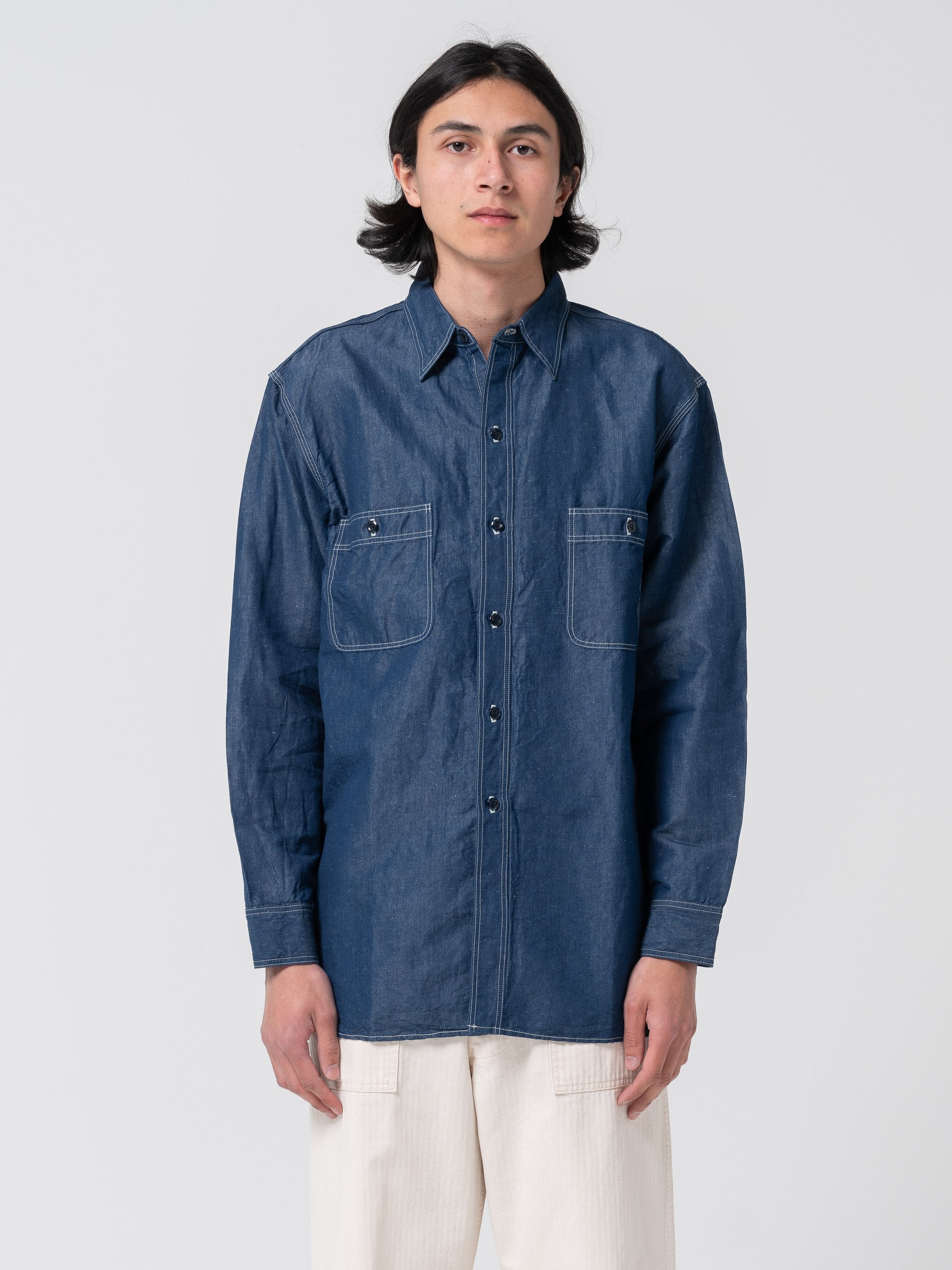 Chemise 100% coton – Manches Longues – Hommes – SHOPPING au Sénégal
