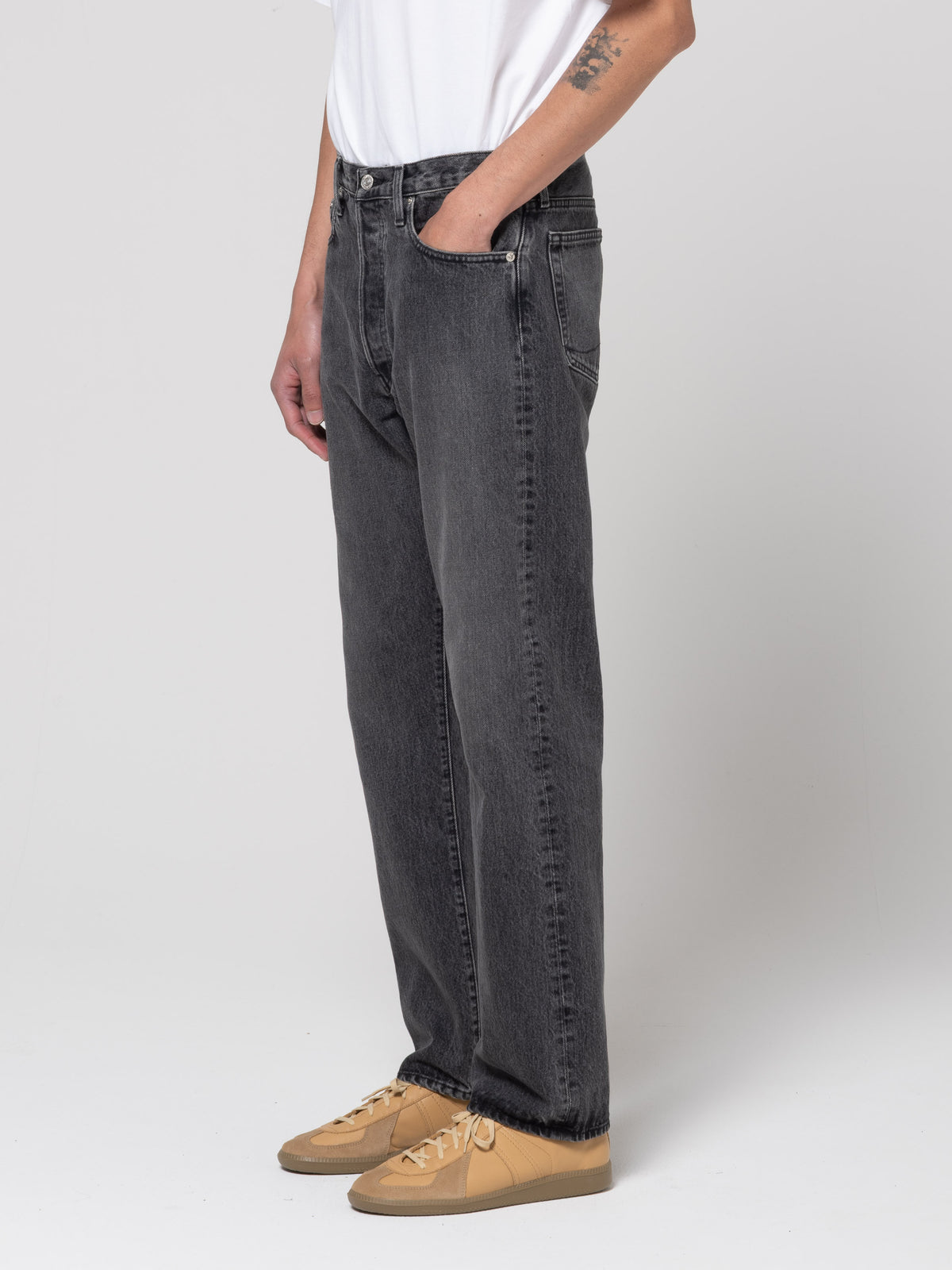 Jean 105 Standard, Black Denim Stone