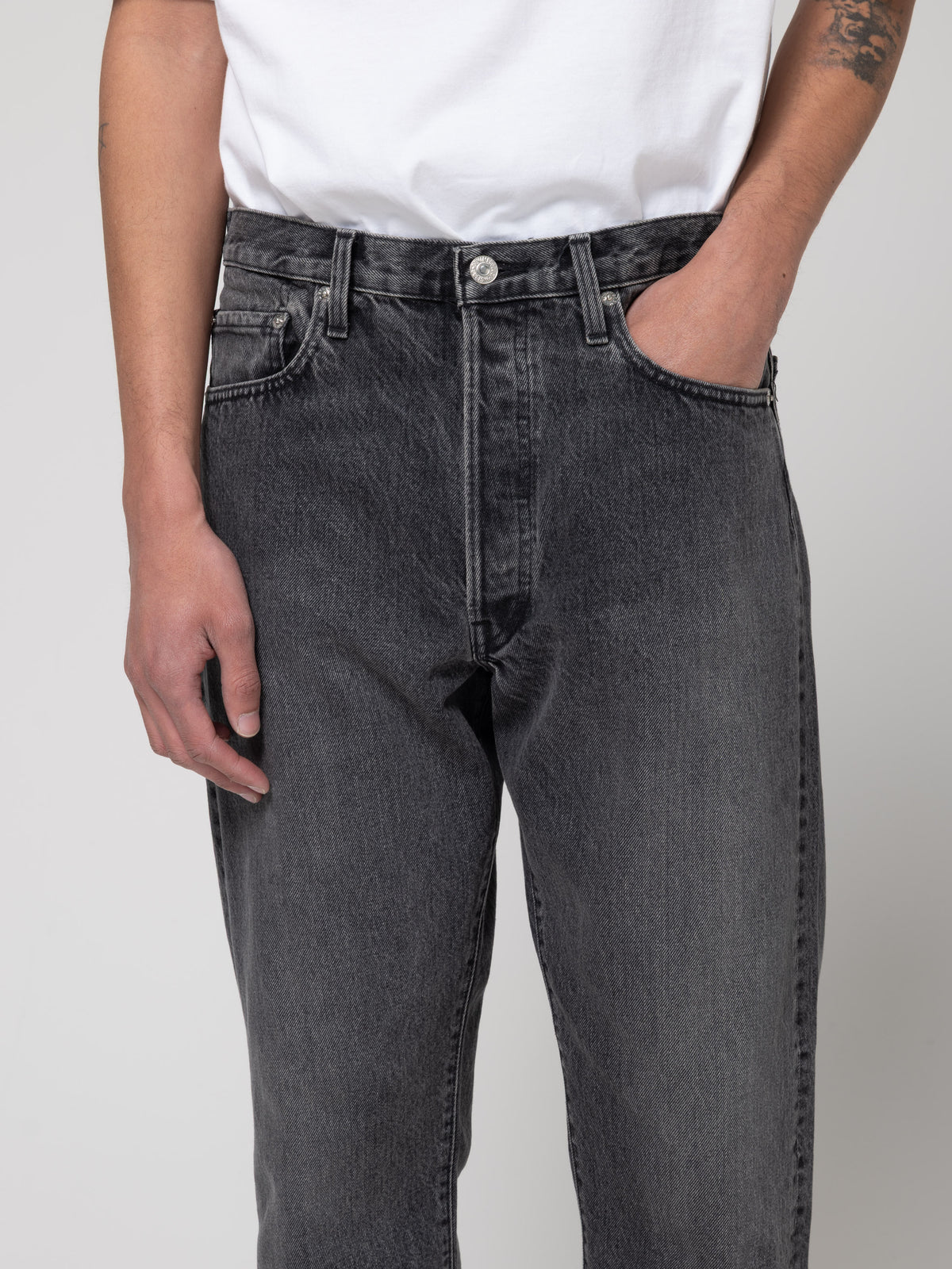 Jean 105 Standard, Black Denim Stone