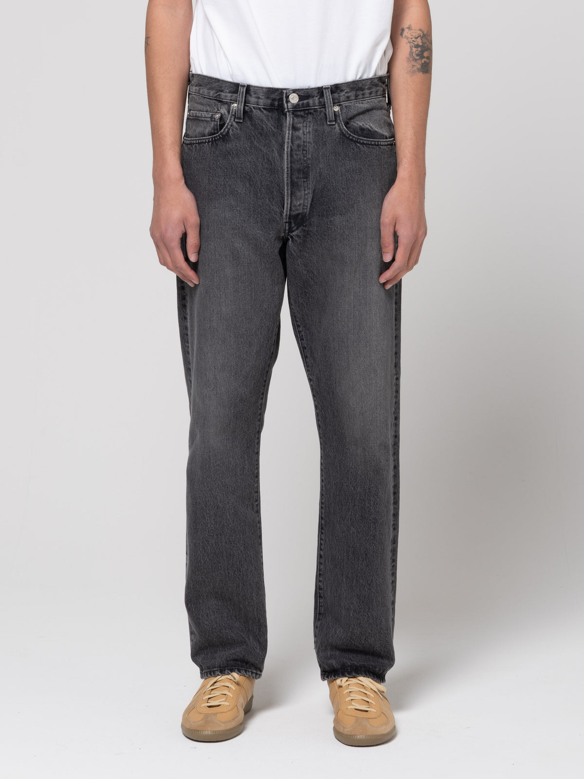 Jean 105 Standard, Black Denim Stone