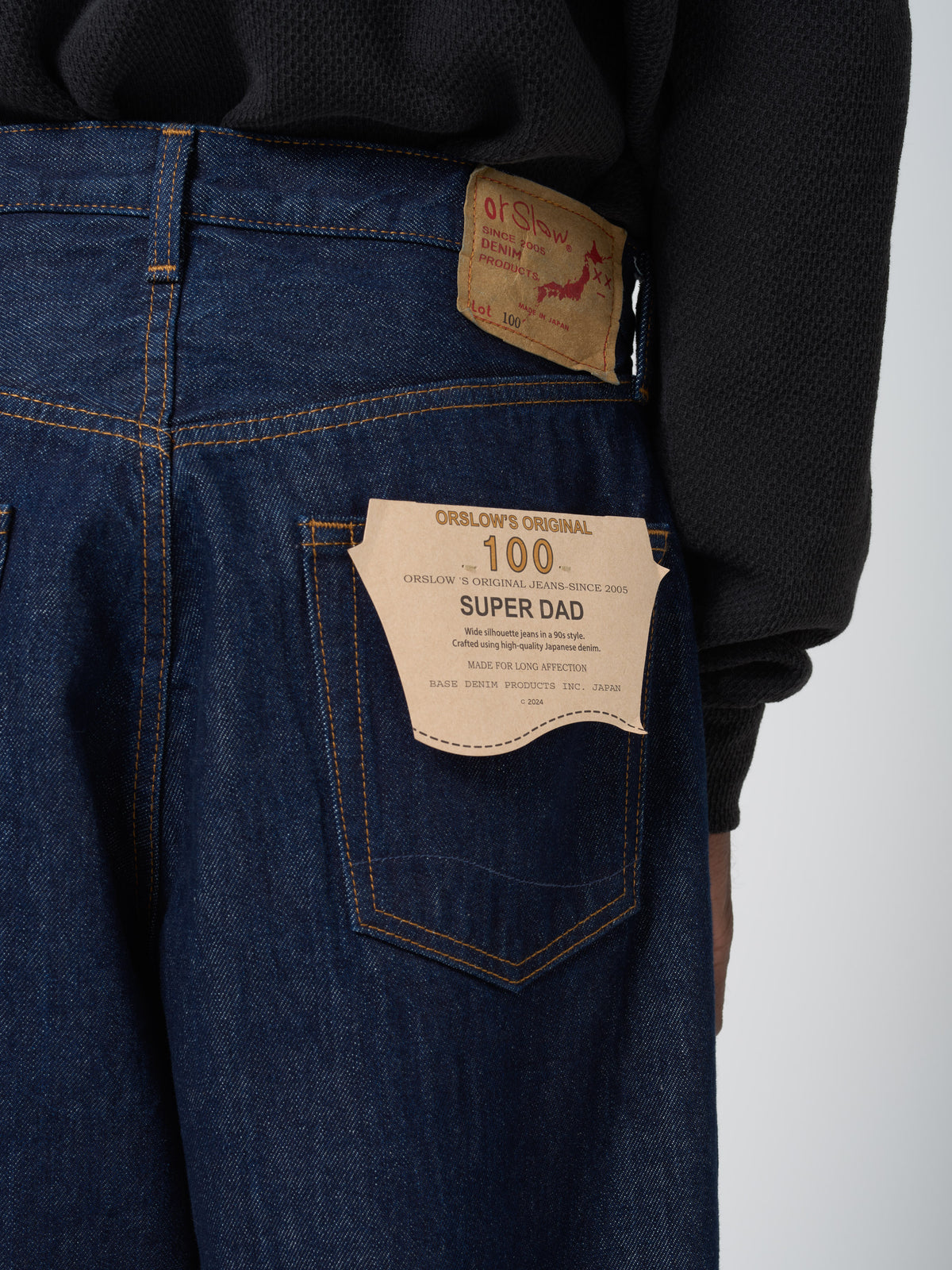 Jean 100 Super Dad, One Wash