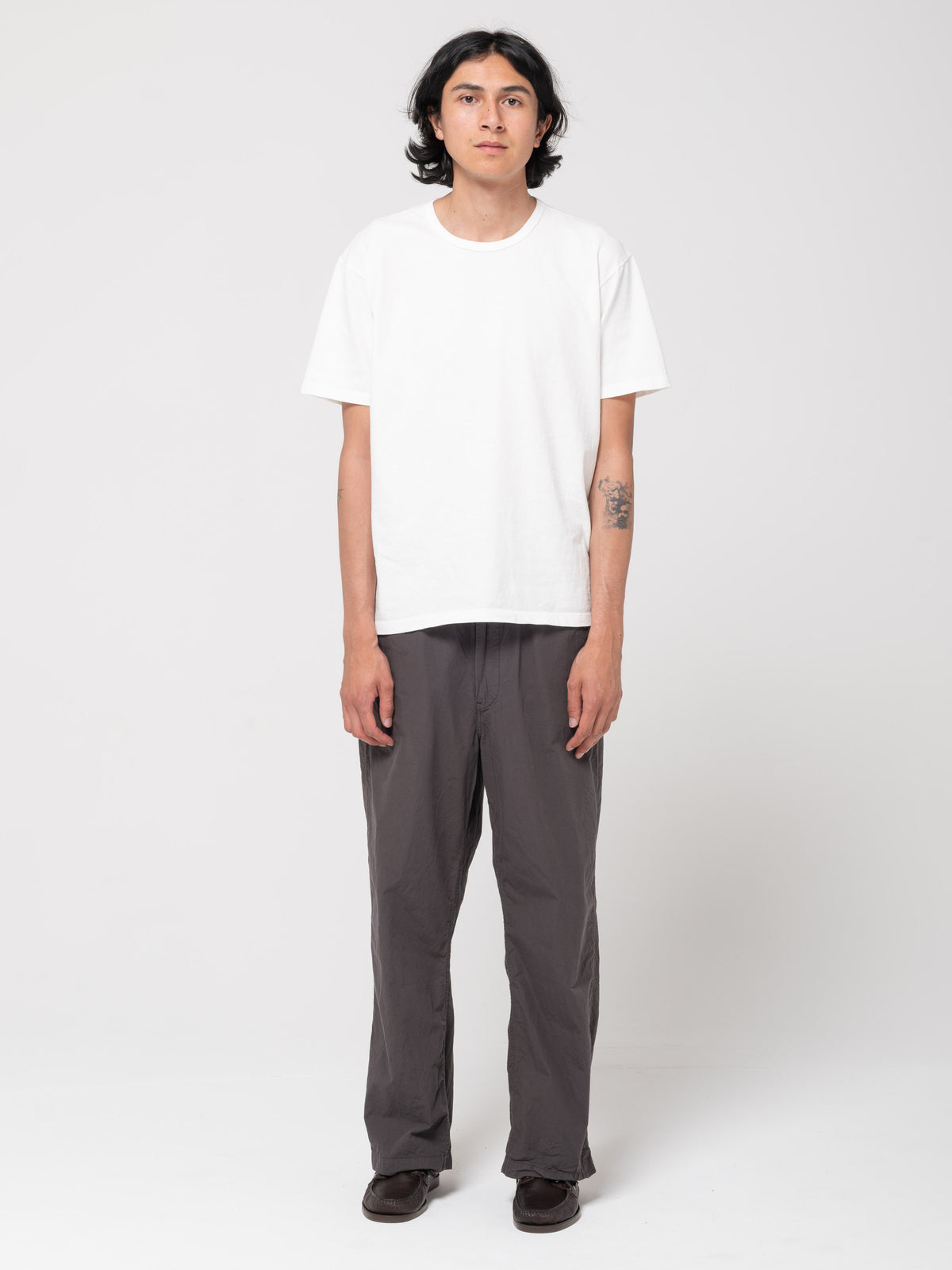 Pantalon New Yorker Wide, Charcoal Grey