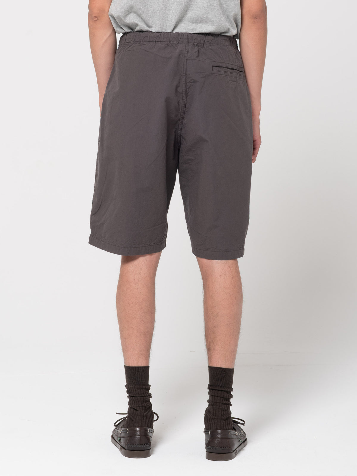 Short New Yorker Wide, Charcoal Grey