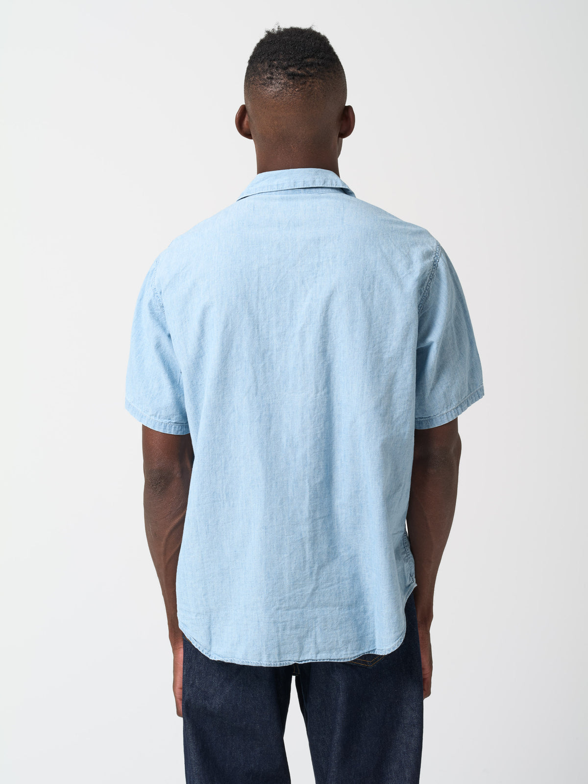 Chemise Work en Chambray, Bleached.