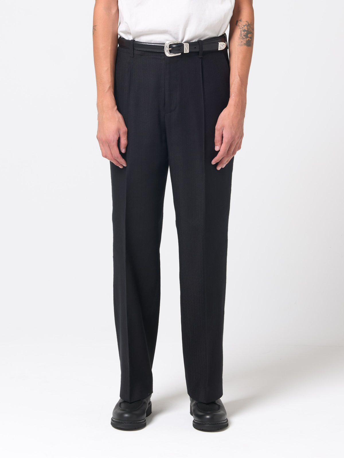 Chino Borrowed, Black Link Stripe