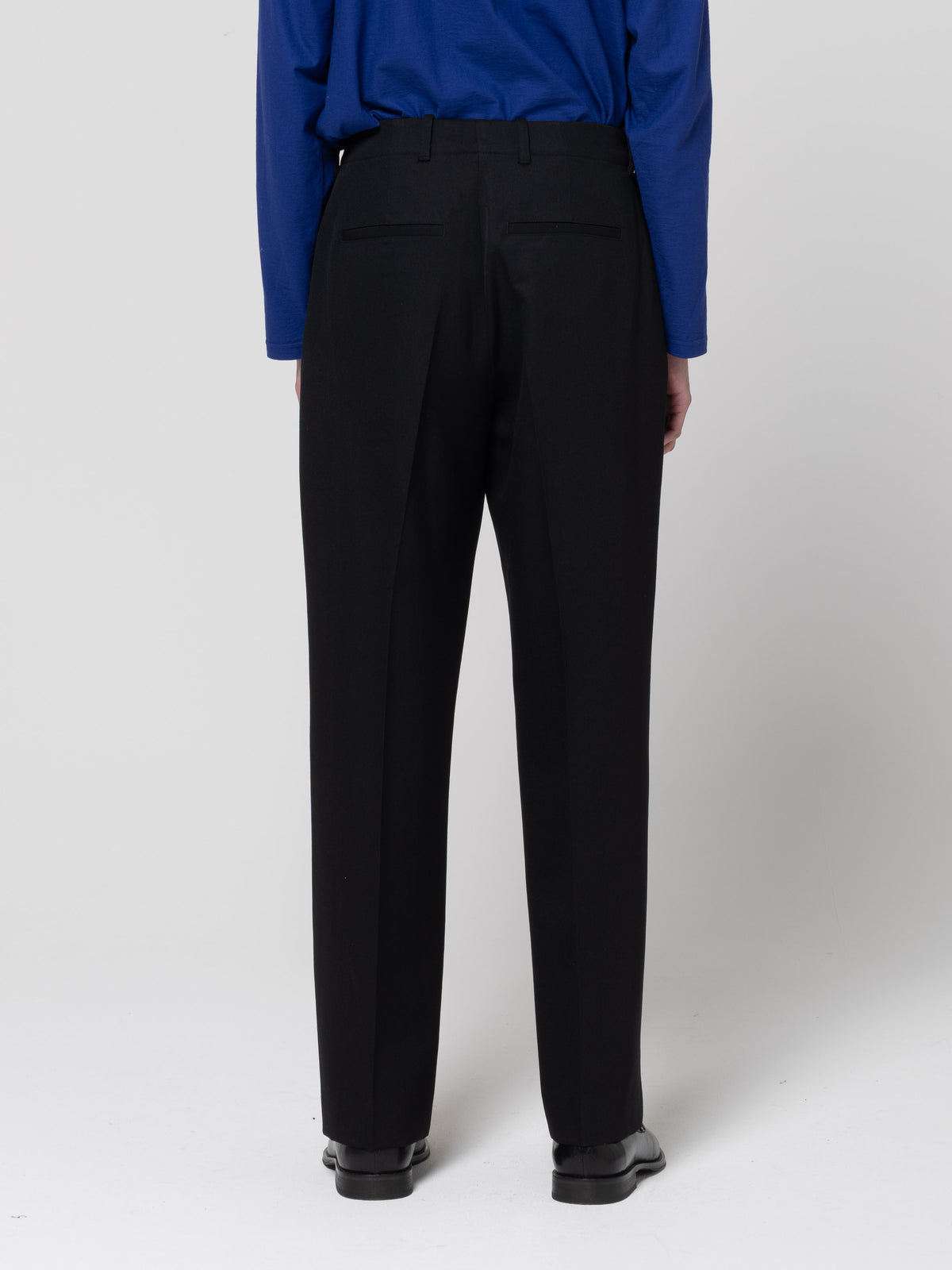 Chino Borrowed, Coarse Black Gabardine