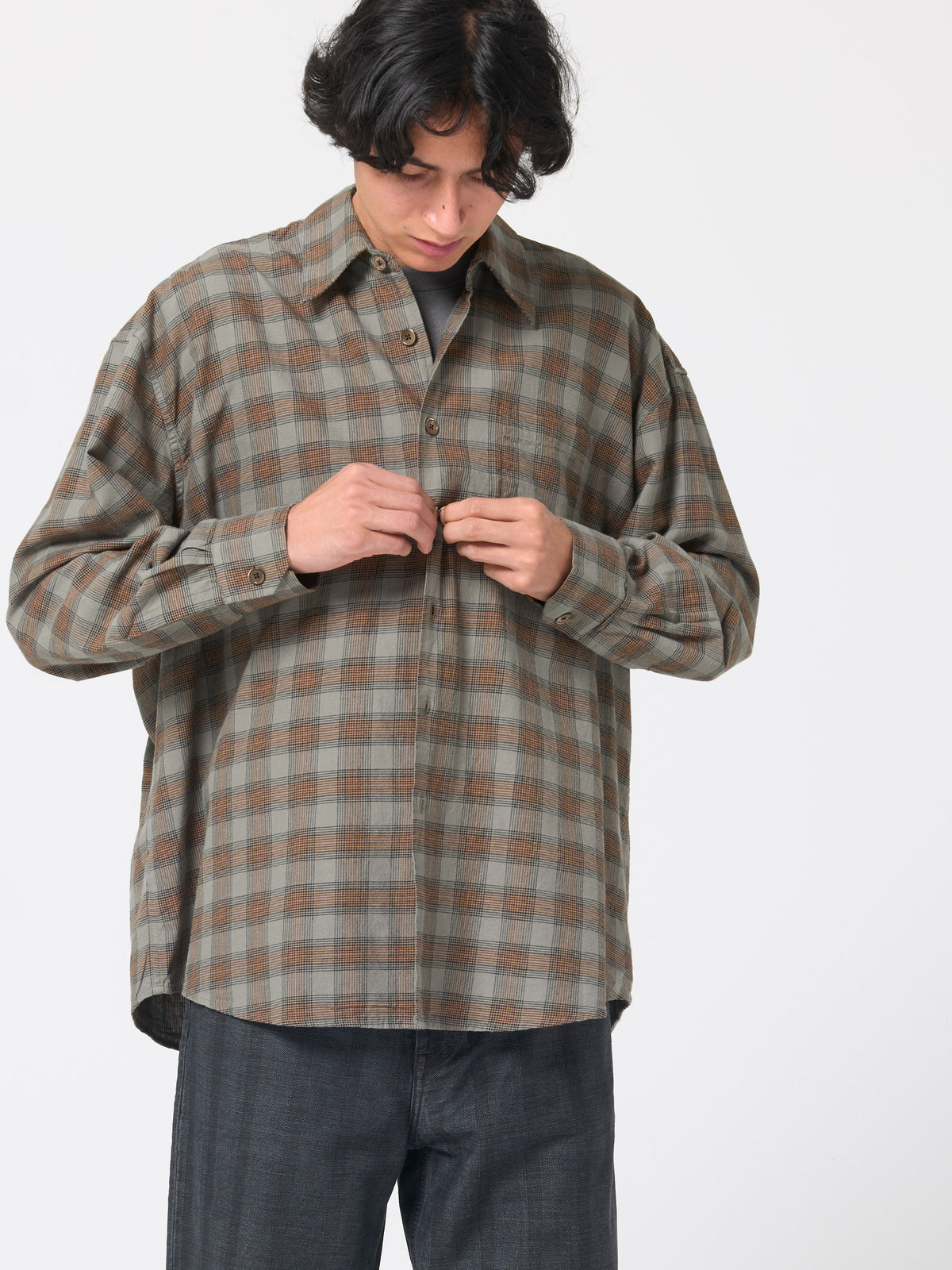 Chemise Borrowed, Iowa Flannel Check