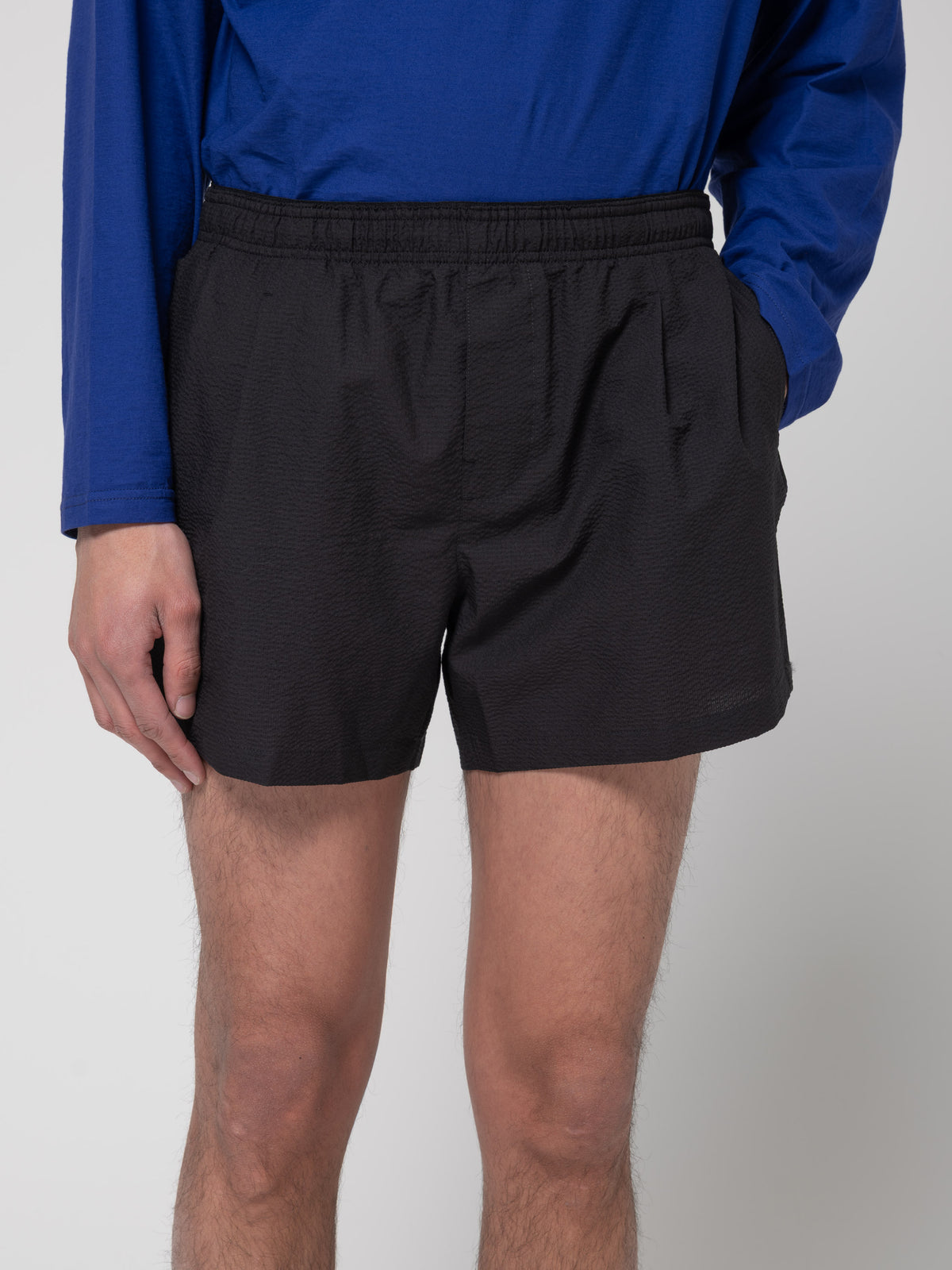 Boxer Trunk, Baynoir Coast Seersucker