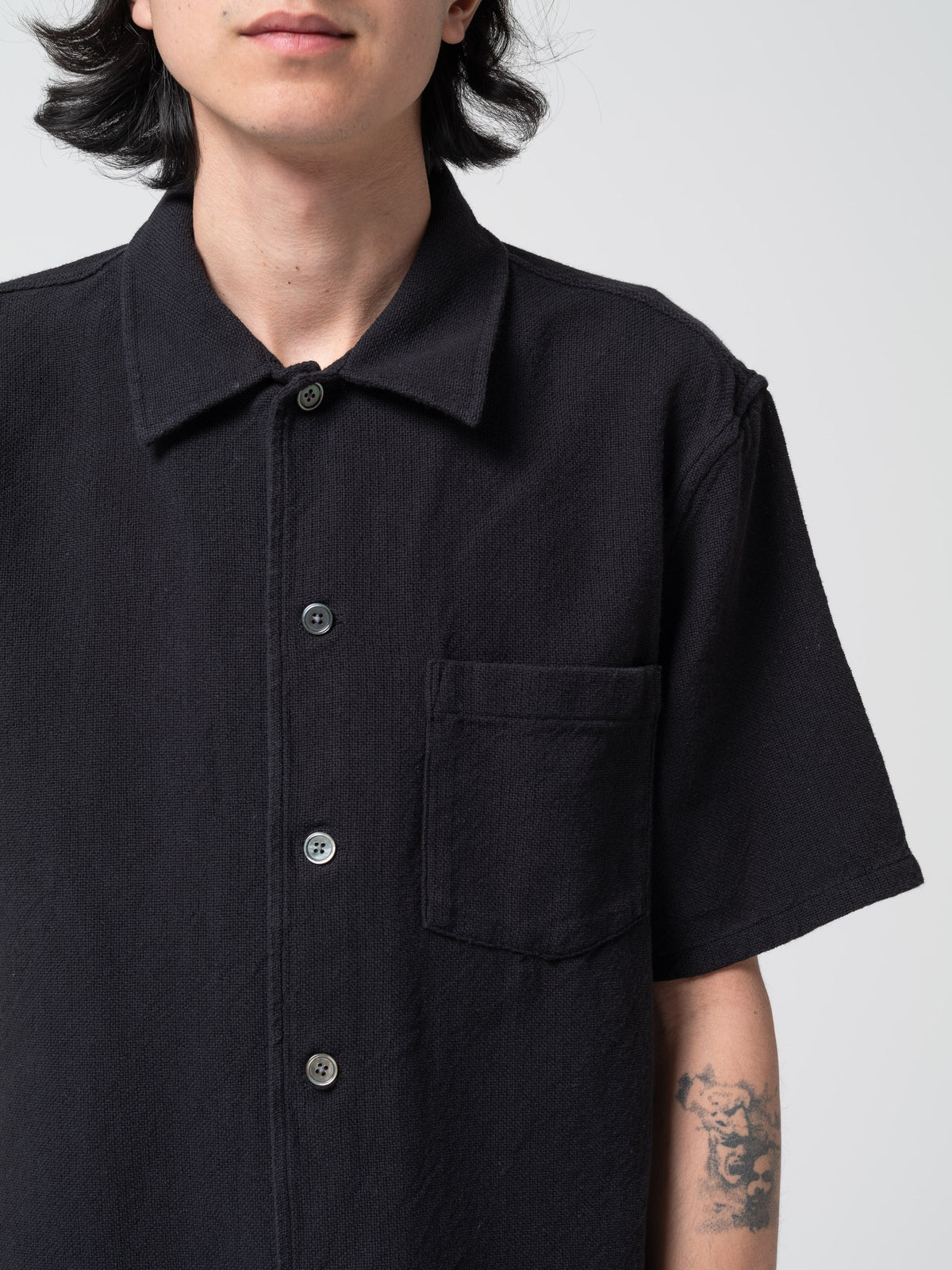 Chemise Box, Crochet Noir