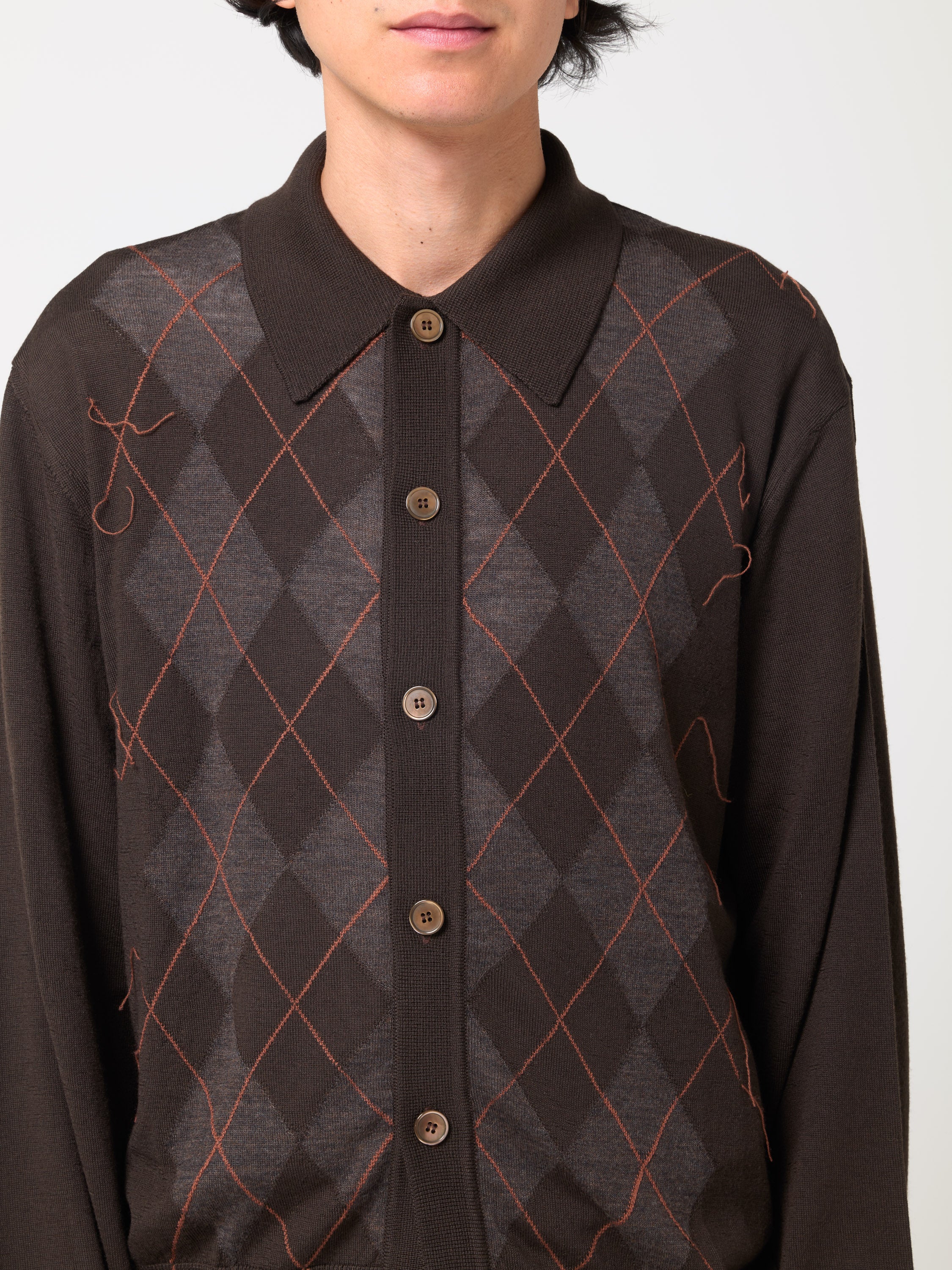 OUR LEGACY EVENING POLO PUB ARGYLE 46 Our Legacy - Our Legacy