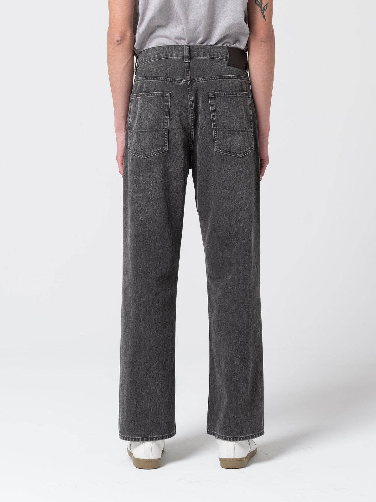 Jean Third Cut, Black Coated Wash