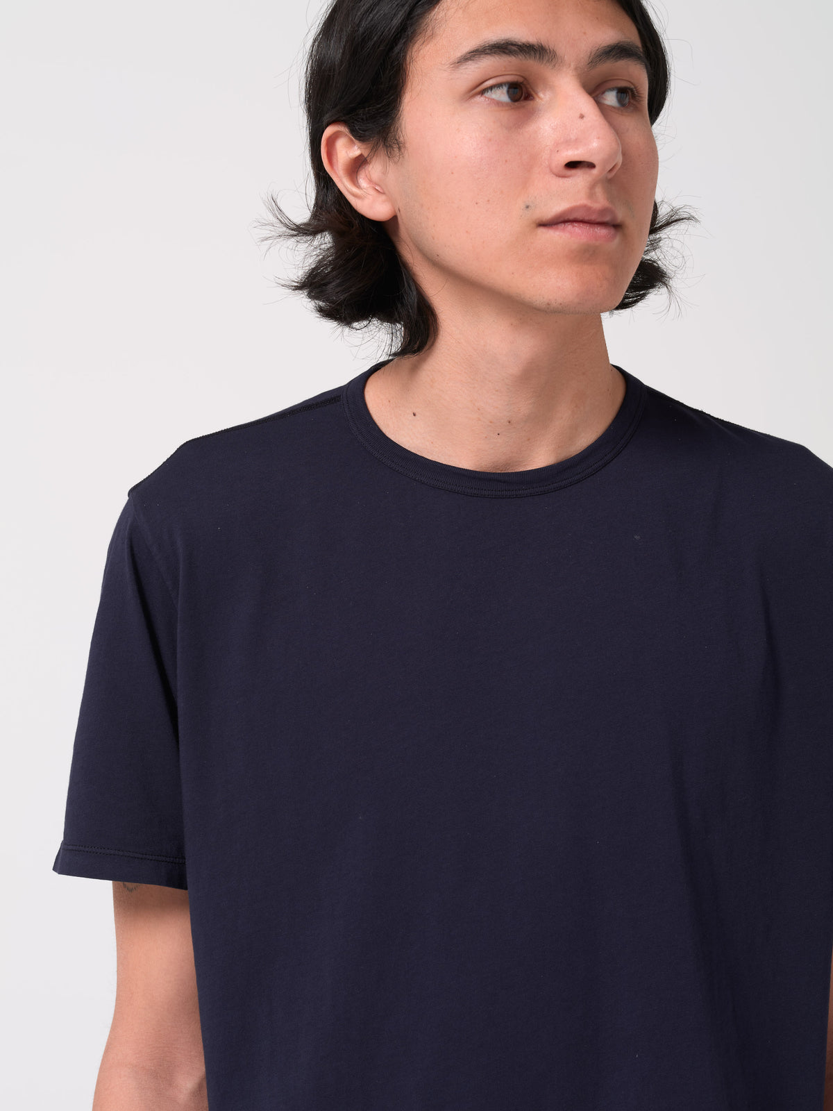 T-Shirt New Box, Bleu Abysse