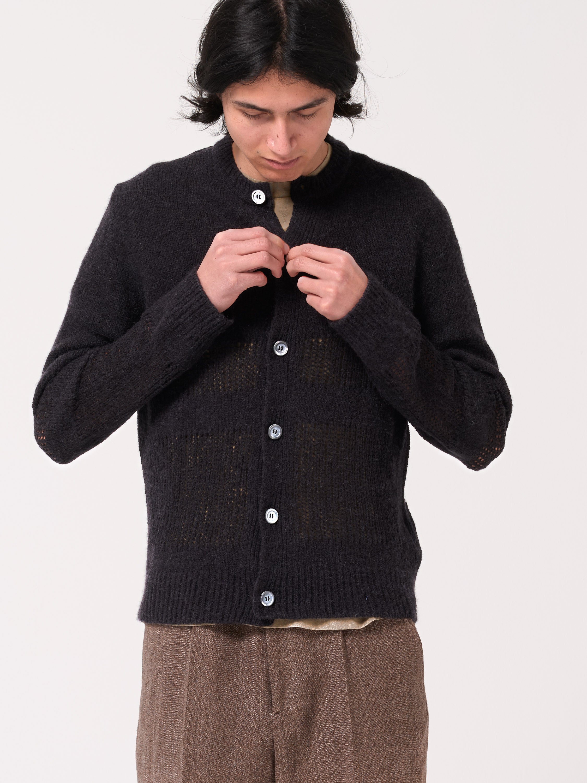 Cardigan Opa, Noir – St. Germain Annecy