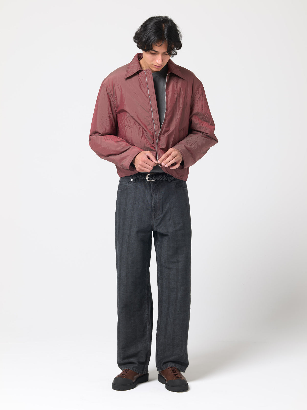 Veste Slight, Cherry Crinkle Solaro