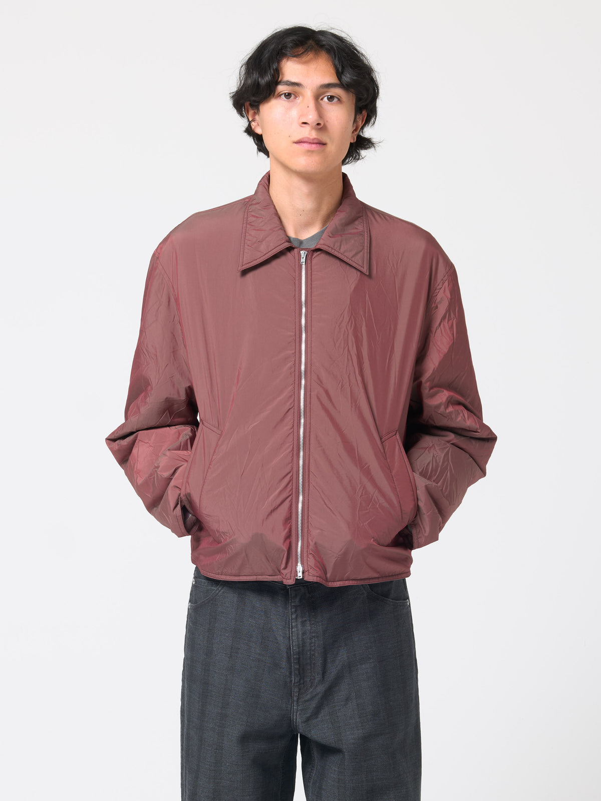 Veste Slight, Cherry Crinkle Solaro