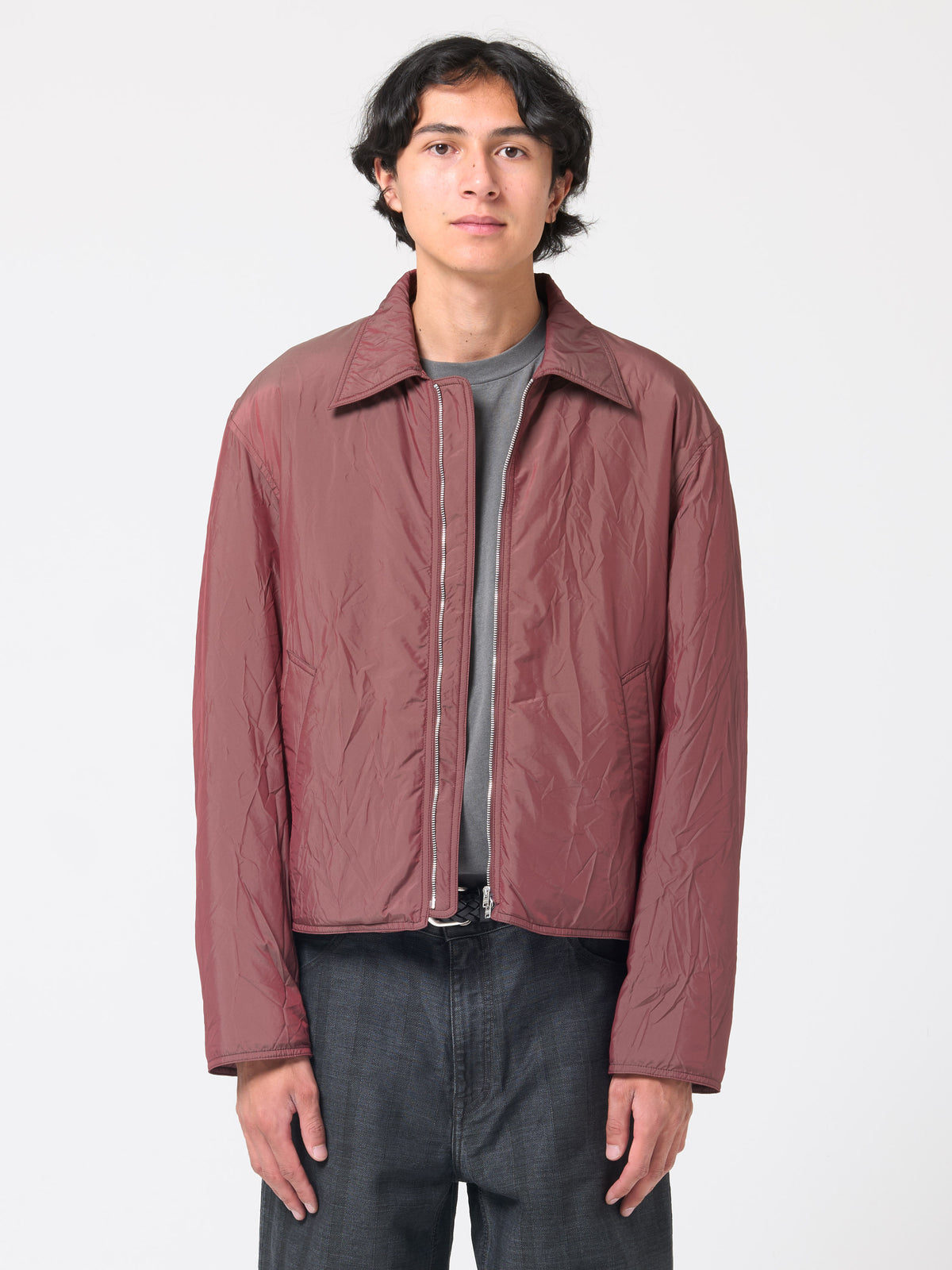 Veste Slight, Cherry Crinkle Solaro