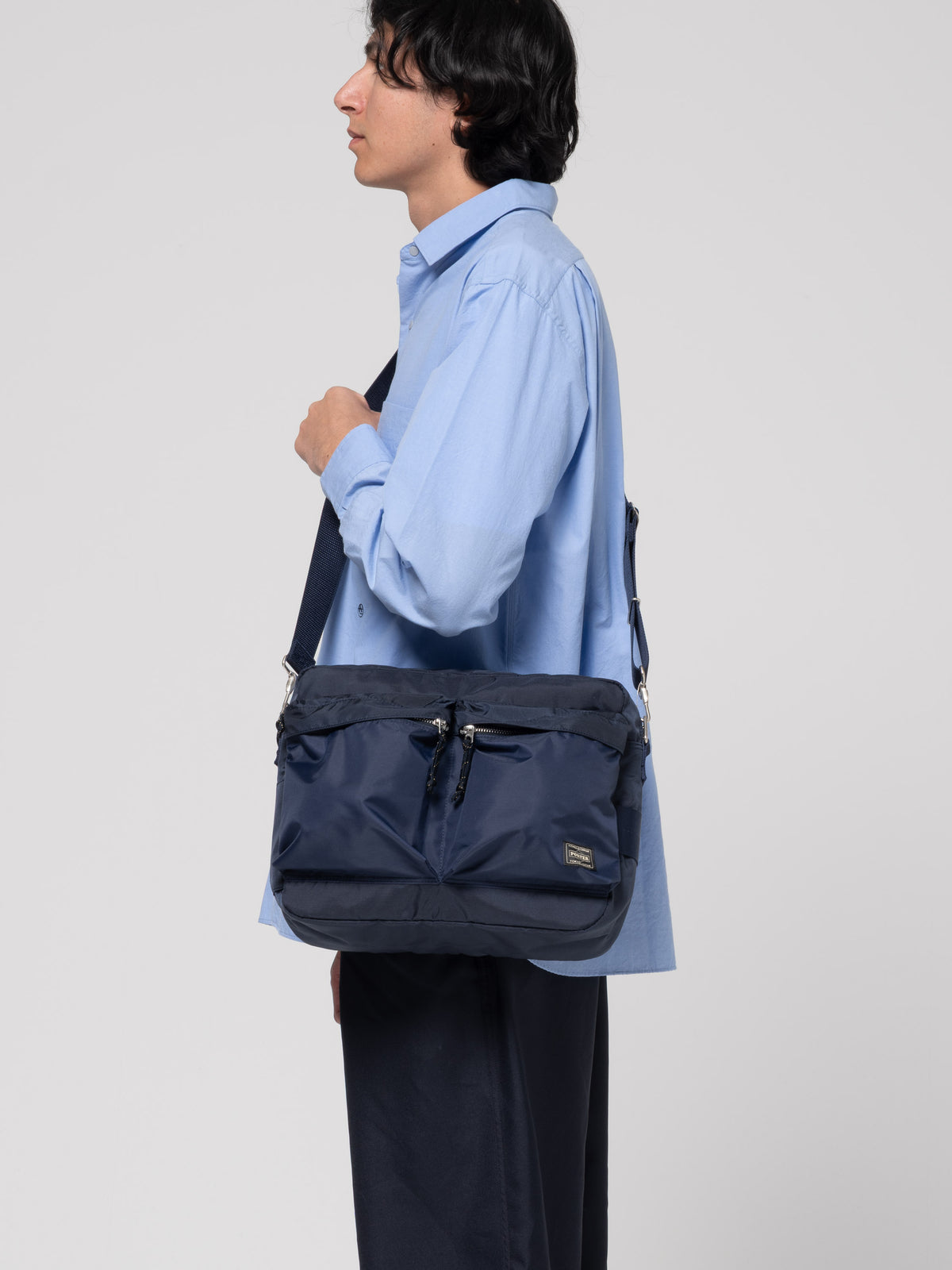 Shoulder Bag Force, Bleu Marine