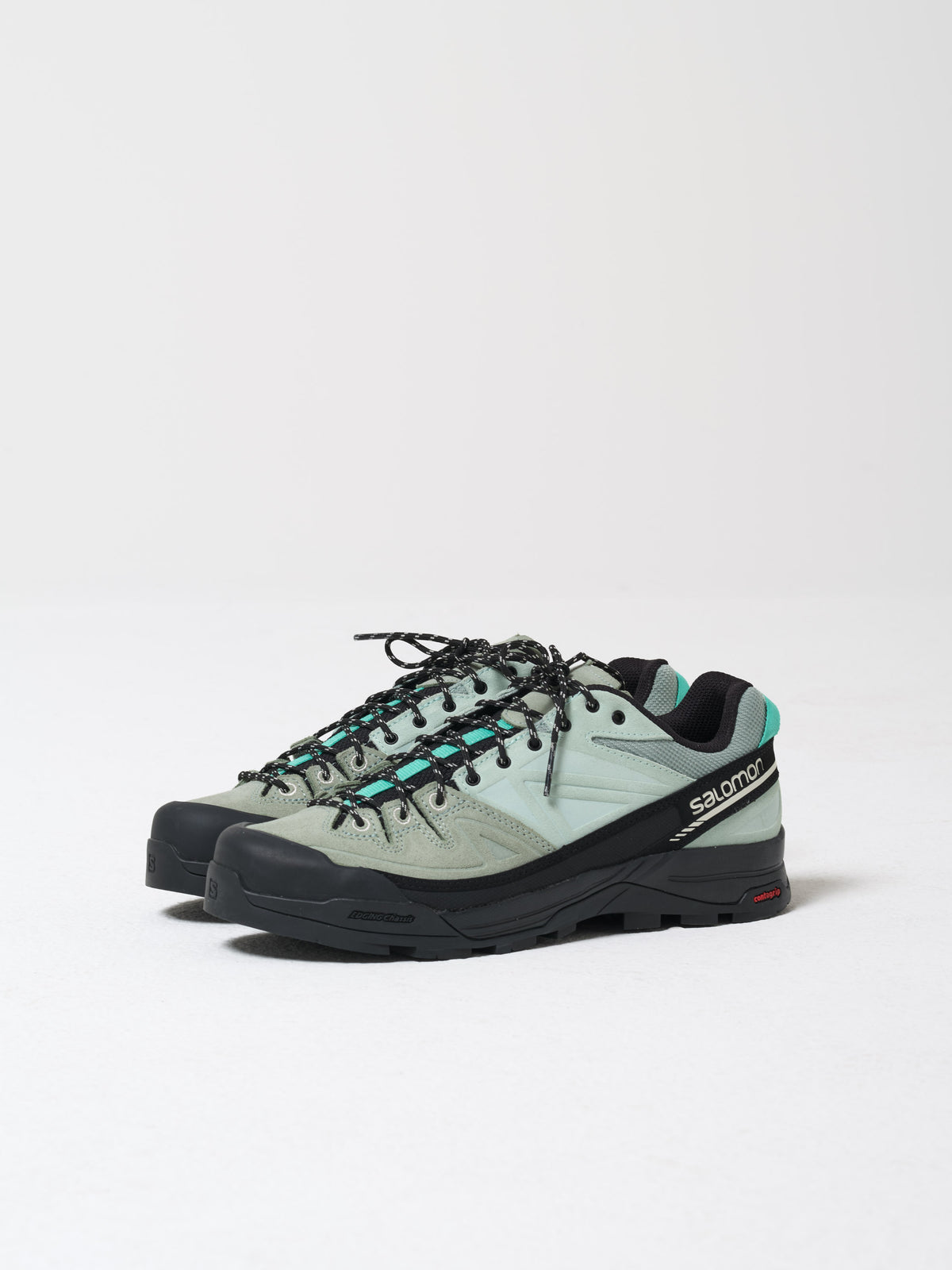 X-Alp Leather, Black/Green/Bay