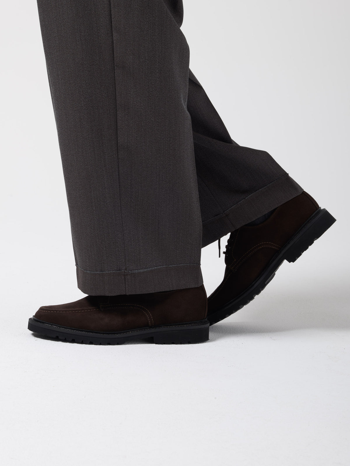Apron Derby, Pinner Suede