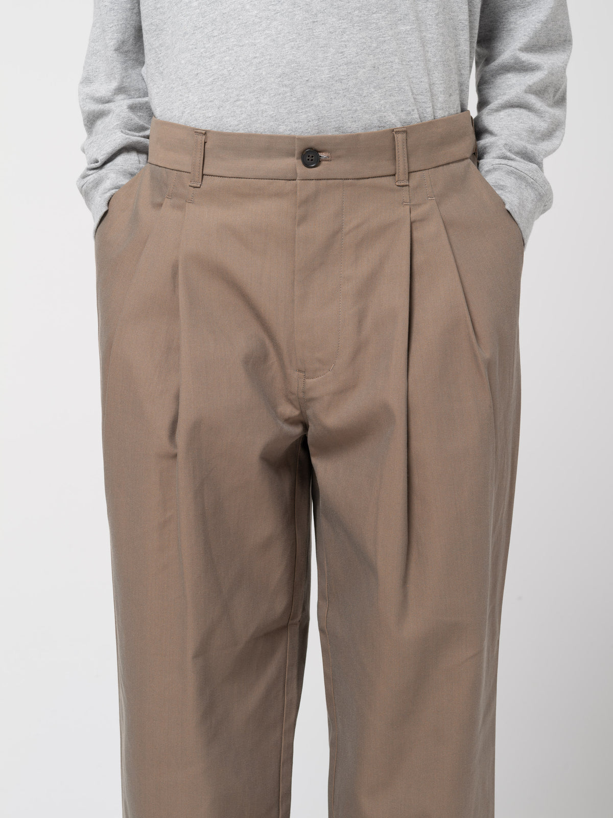 Pantalon à Pinces, Olive