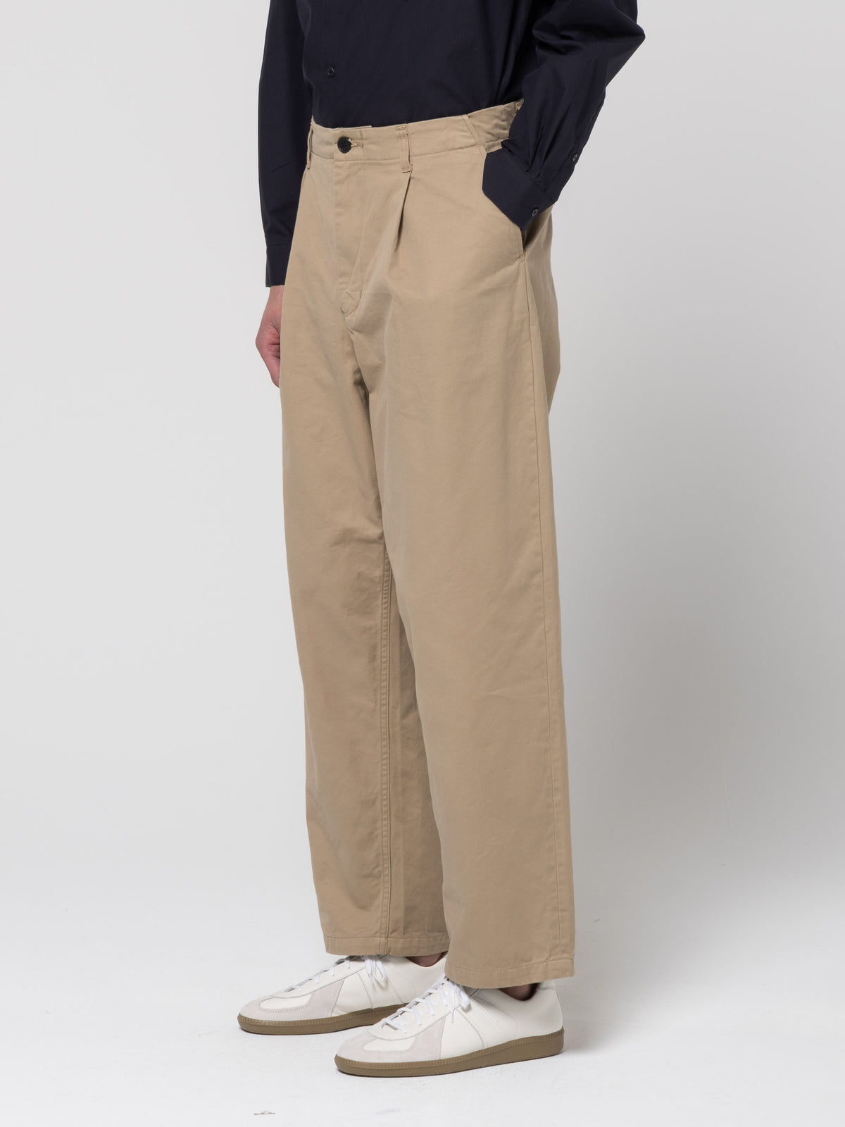 Pantalon Selvedge, Beige