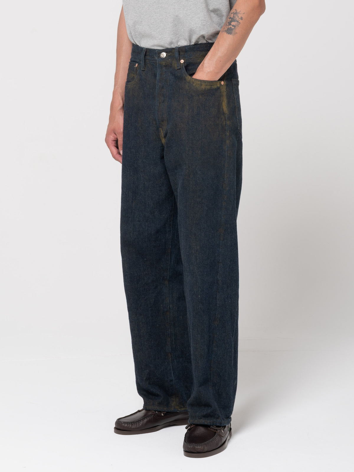 Jean 5 Pocket Straight, Yellow Ochre