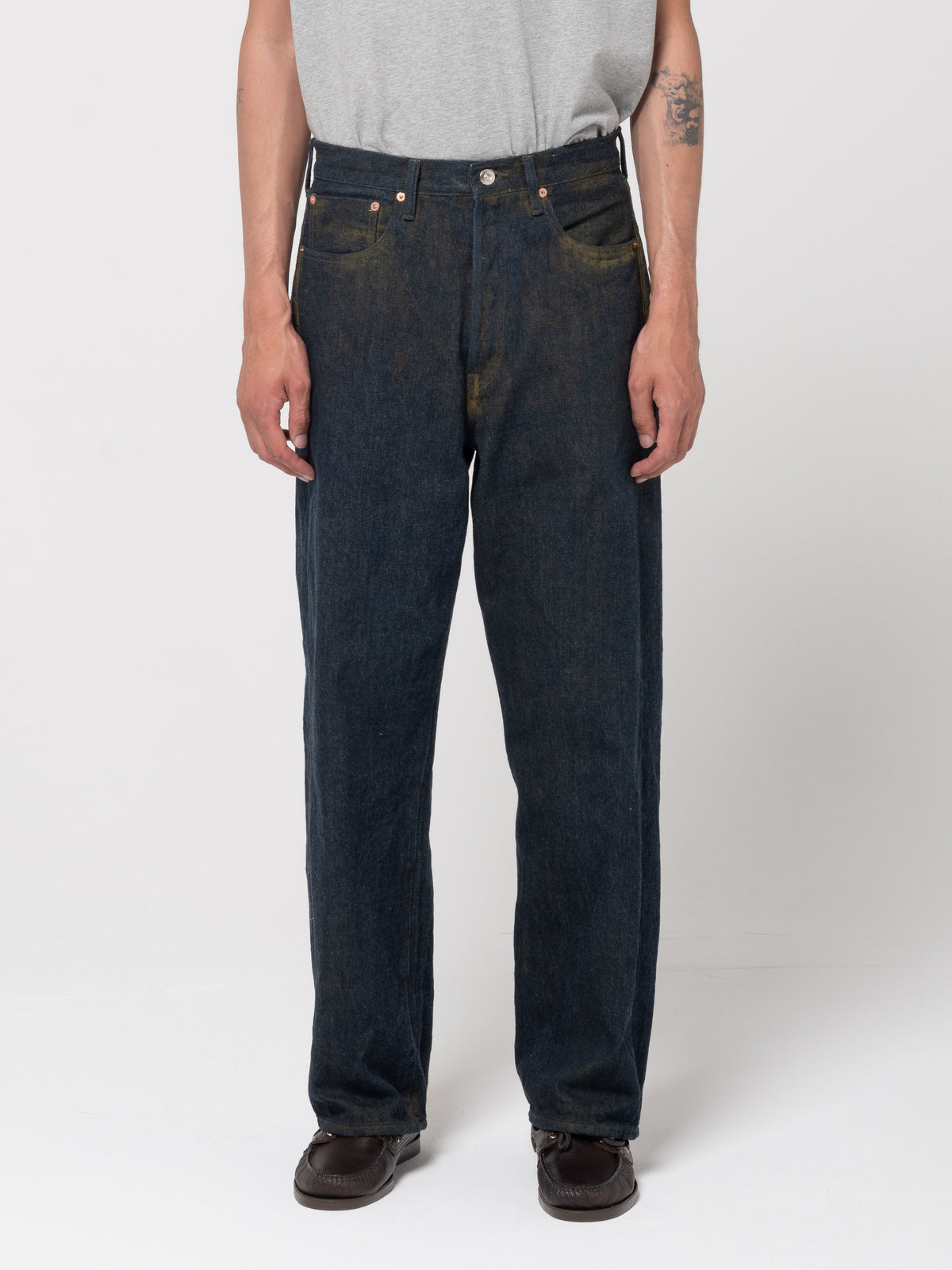 Jean 5 Pocket Straight, Yellow Ochre