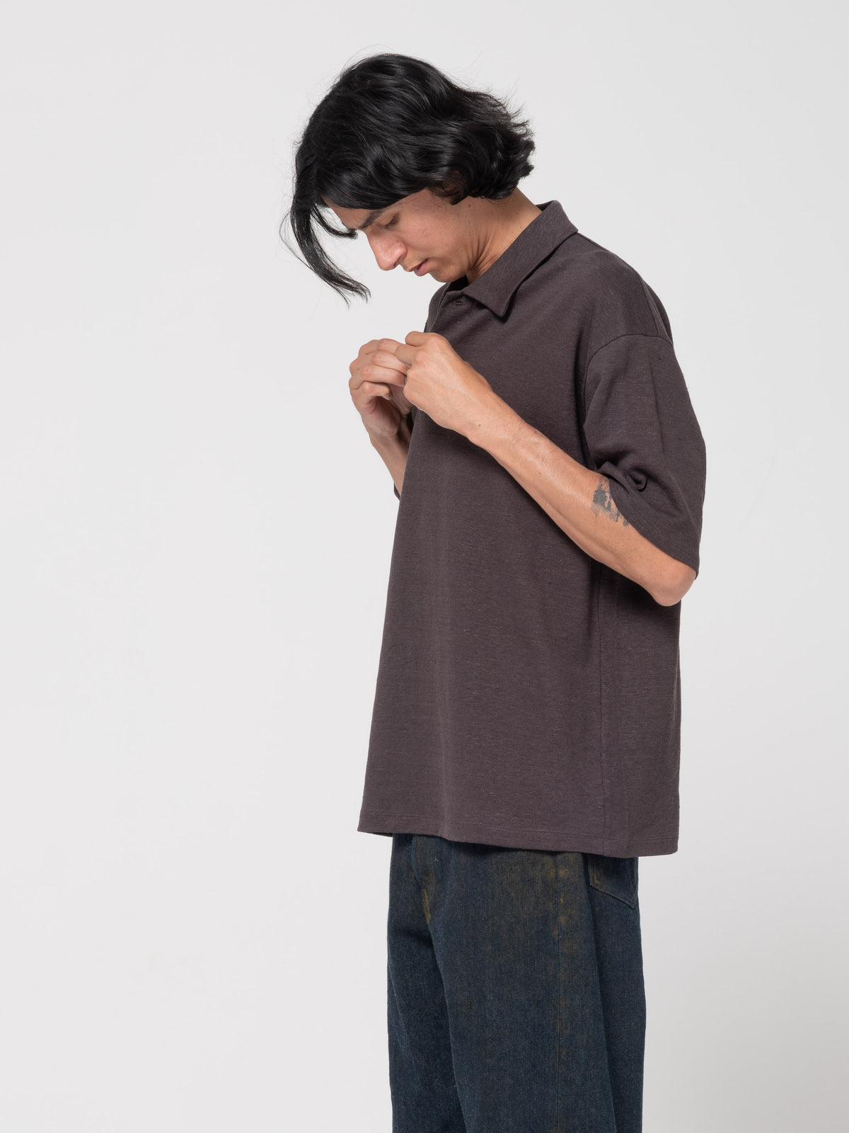 Polo Hemp, Brown