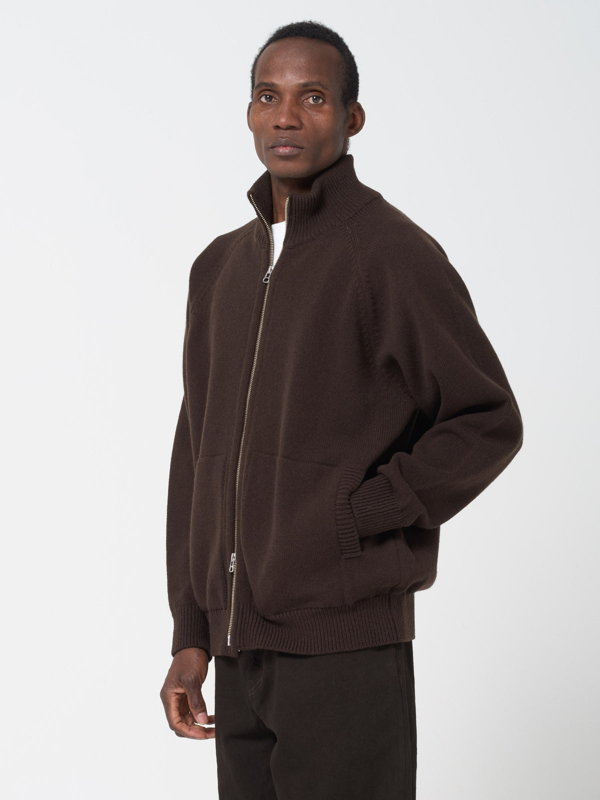 Pull Zippé Driver, Marron