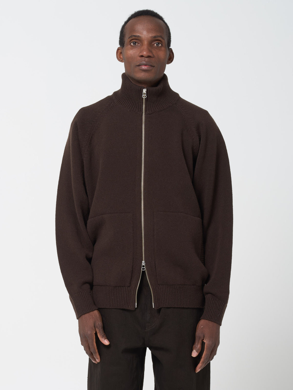 Pull Zippé Driver, Marron