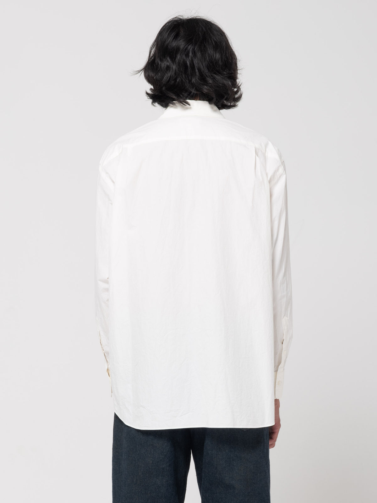 Chemise Regular Collar, White