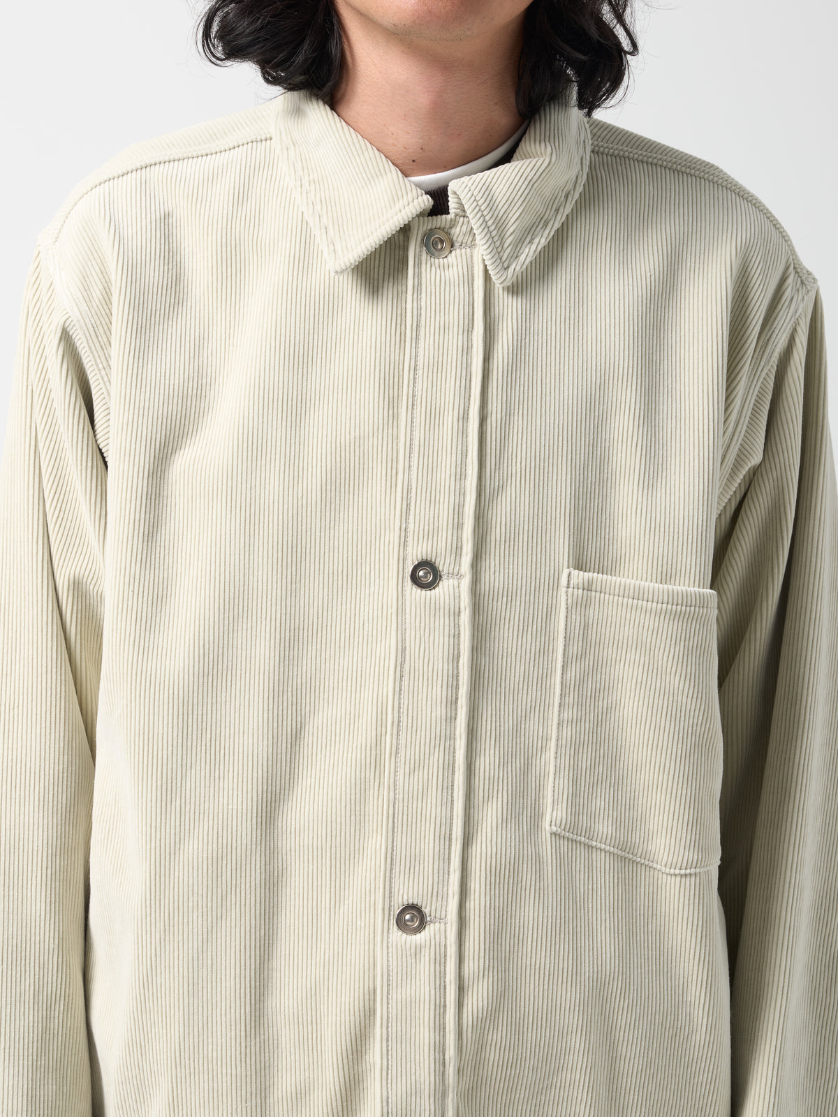 Veste Work Blouse, Ivoire