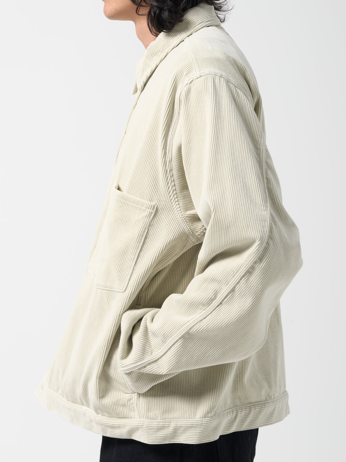 Veste Work Blouse, Ivoire
