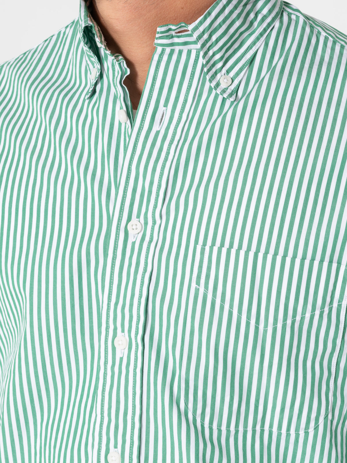 Chemise Bengal Rayée, Vert