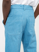 Pantalon 4 Poches, Bleu Pastel
